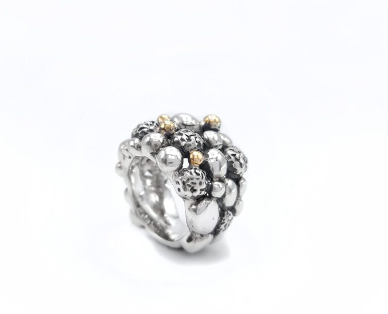 Anello Libellula con oro