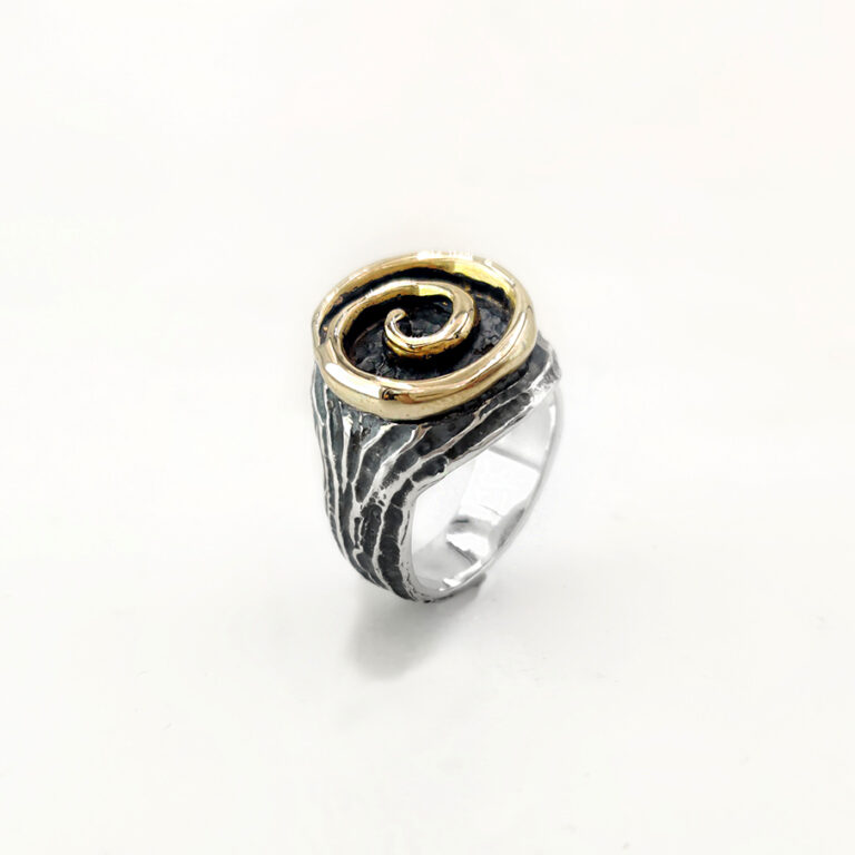 ANELLO SIGILLO ELECTRA CON BRONZO