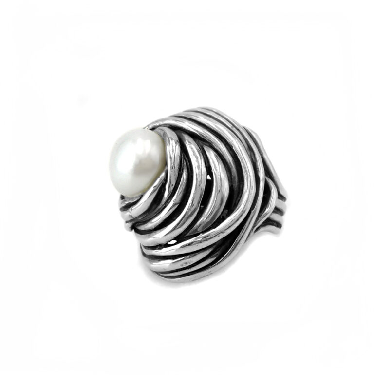 ANELLO VENERE CON PERLA 1
