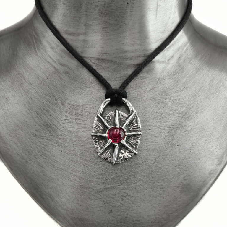 ciondolo sole con pietra ok