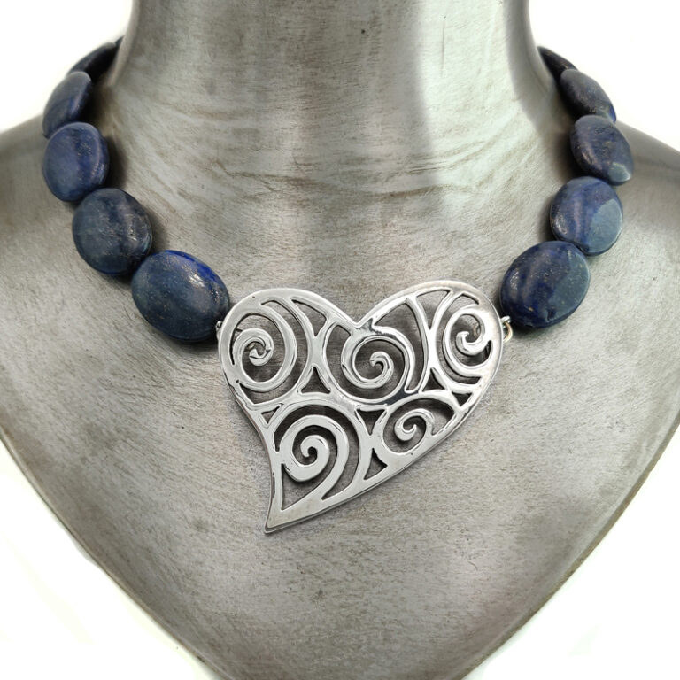 collana cuore pietrasalata foto 1