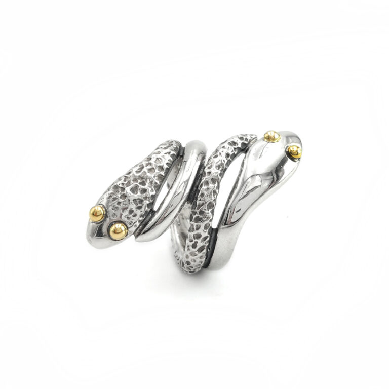 due serpenti oro