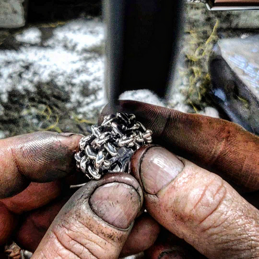 Anello rubino rosé pavé Little Prestige - Gioielleria di Noci